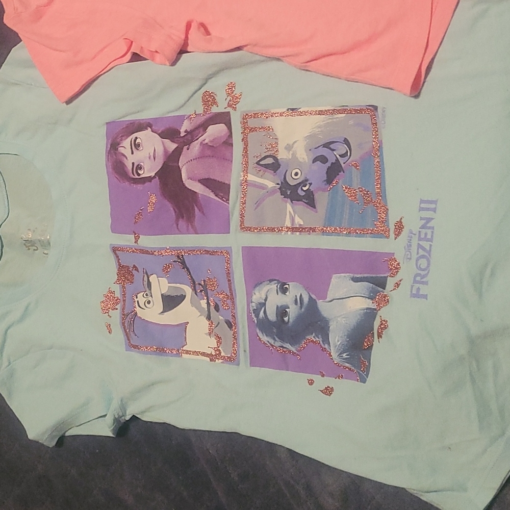 Disney Frozen shirts size 10